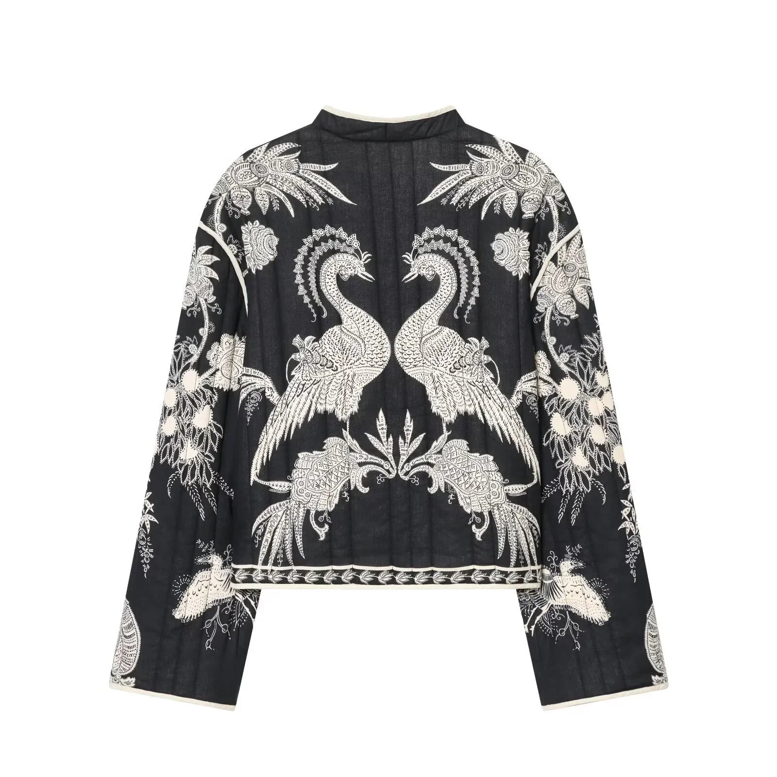 Giacca Kimono Donna Nera