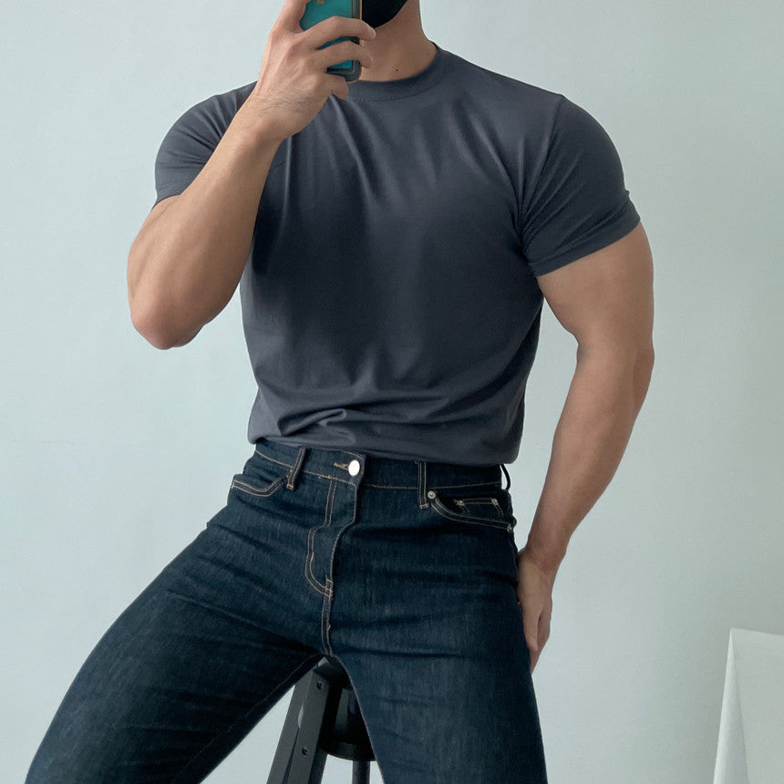 T-Shirt Uomo Sportiva Semplice