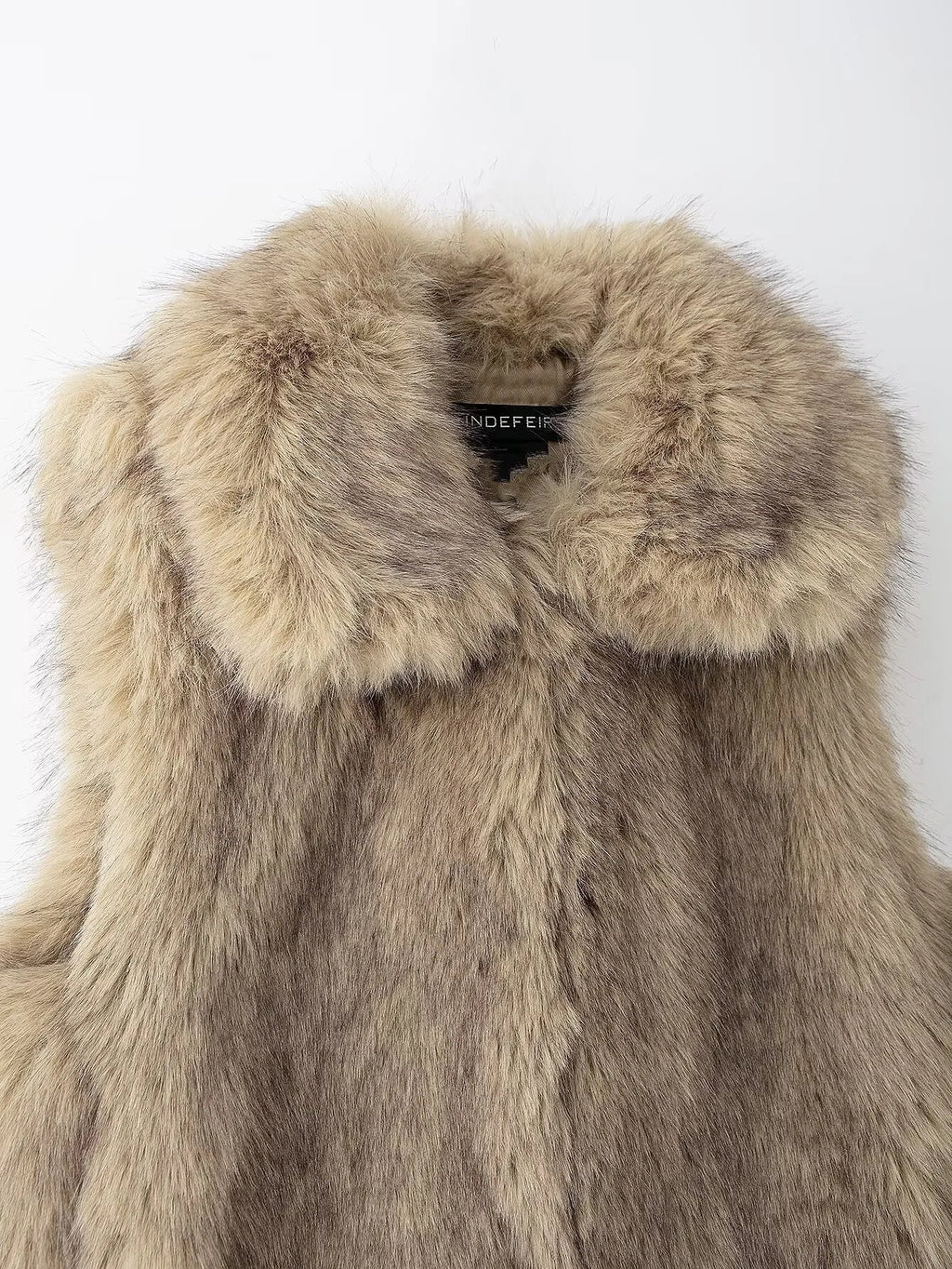 Gilet Smanicato Pelliccia Donna