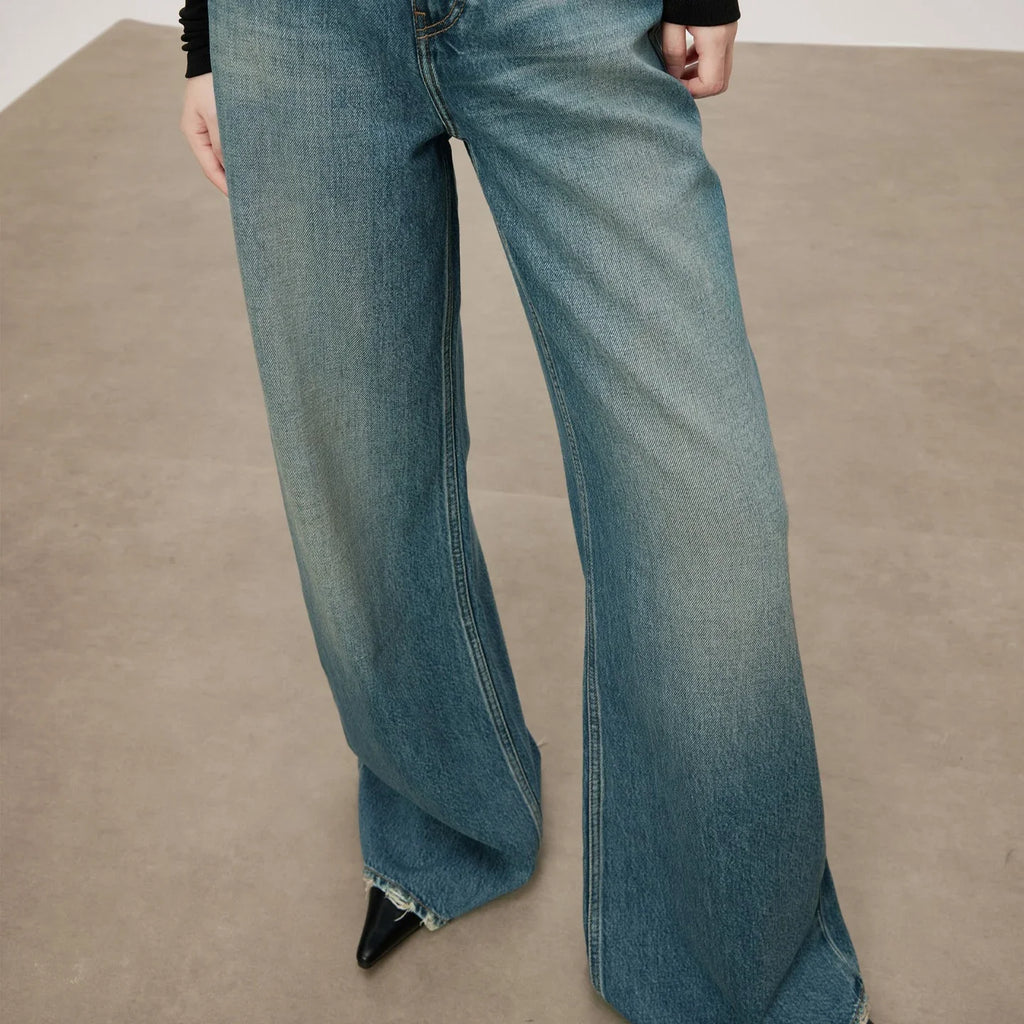 Jeans Donna Vita Alta Vintage