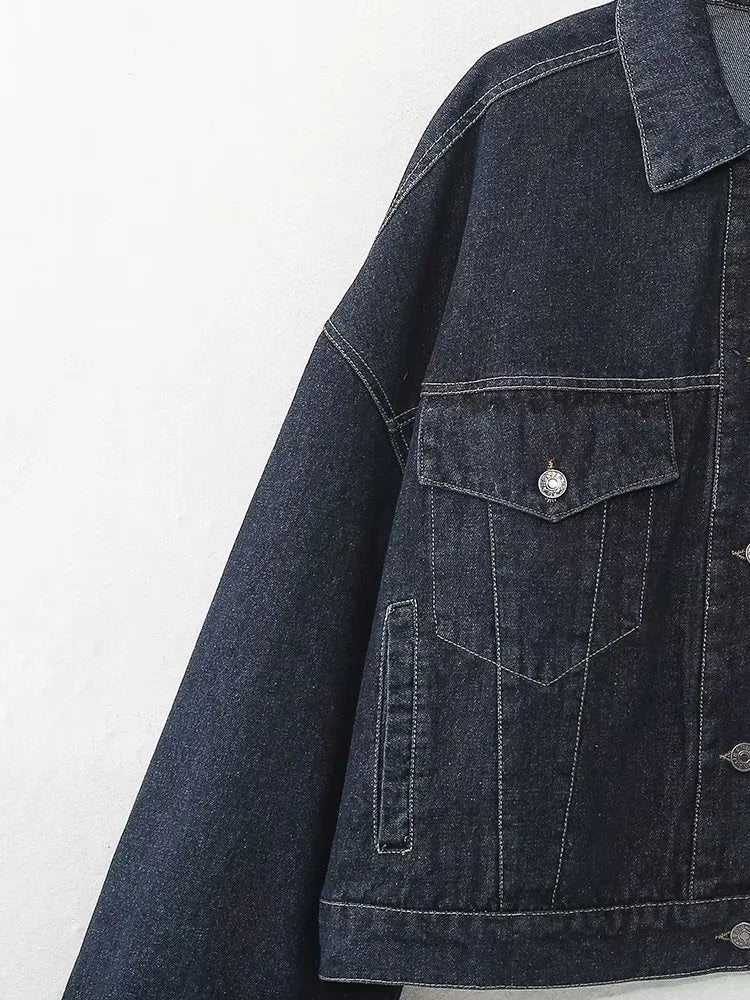 Completo Denim Donna Nero