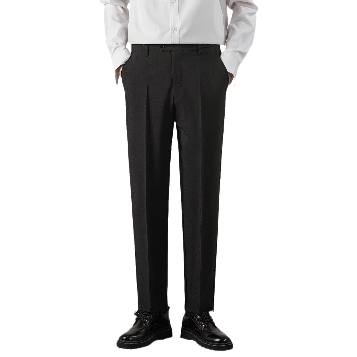 Pantaloni Classici con Chiusura Estesa